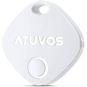 ATUVOS 1 Pack Key Finder, Bluetooth Tracker Pairs with Apple Find My (iOS Only)