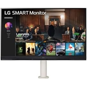 LG (32SQ780S) - 32-Inch 4K UHD(3840x2160) Display, Ergo Stand, webOS Smart