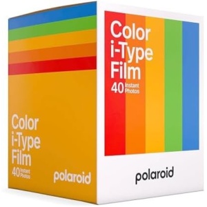 Polaroid Instant Color I-Type Film - 40x Film Pack (40 Photos)