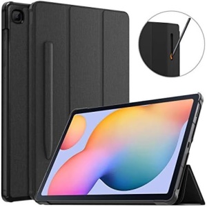 MoKo Case for Galaxy Tab S6 Lite 2022/2020, Slim Tri-Fold Cover