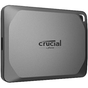 Crucial X9 Pro 1TB Portable SSD - Up to 1050MB/s Read and Write