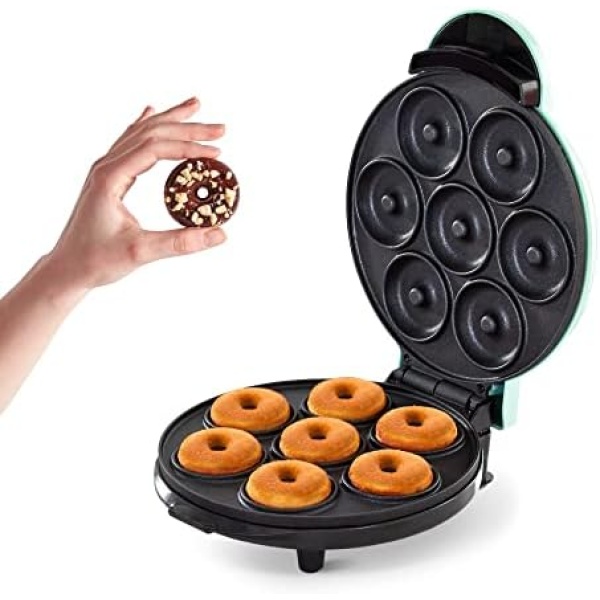 DASH Mini Donut Maker Machine for Kid-Friendly Breakfast, Snacks, Desserts