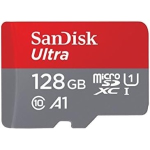 SanDisk 128GB Ultra microSDXC UHS-I Memory Card with Adapter - 120MB/s